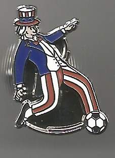 Badge FIFA World Cup 2026 USA Mascot silver